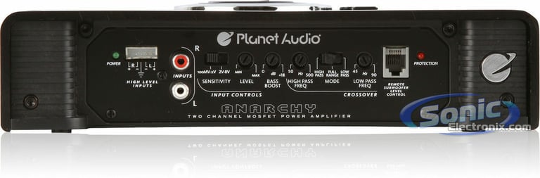 Planet Audio AC2000.2 Amplifier + Belva 4 Gauge Amp Kit Image 3