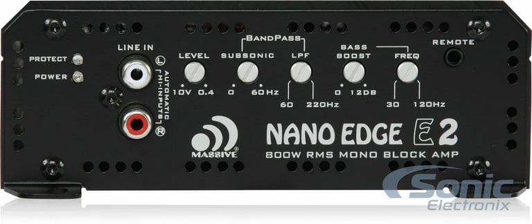 Massive Audio E2 + Free Premium NVX  XKIT42 Amp Kit Image 17