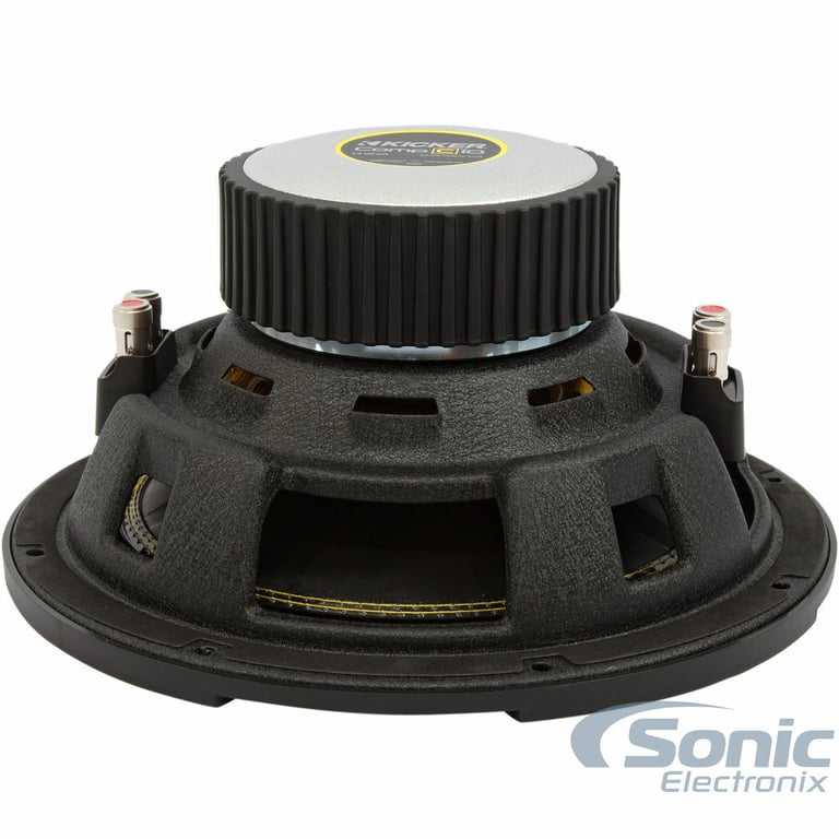 (2) Kicker CompC CWCD124 (44CWCD124) + 12" Sealed Dual Subwoofer Enclosure Image 9
