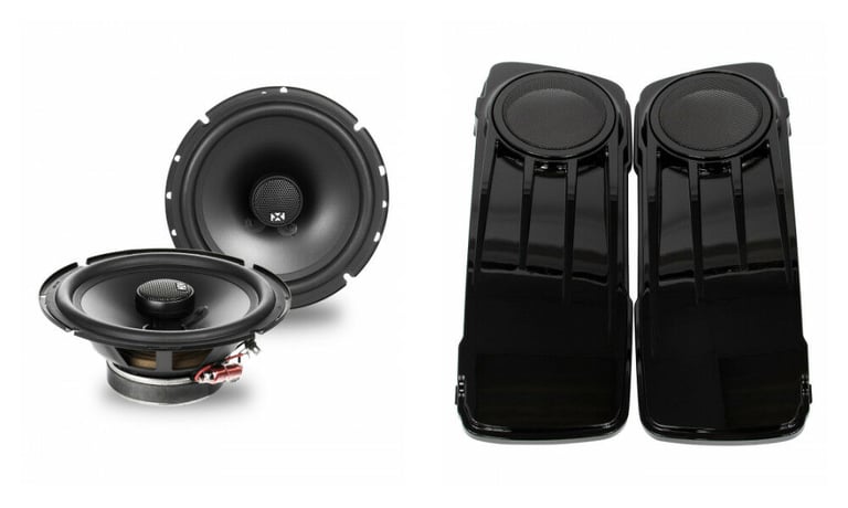 Speaker Package for Select 1996-2013 Harley-Davidson Motorcycles Image 1
