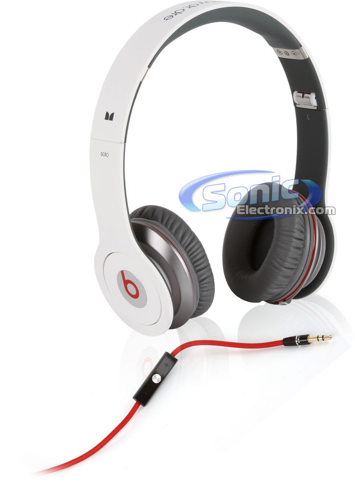 Beats by Dr. Dre SOLO White On-Ear Headphones Image 1