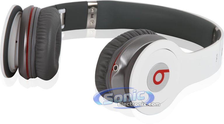 Beats by Dr. Dre SOLO White On-Ear Headphones Image 5