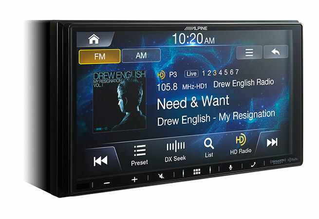 Alpine iLX-407 + Alpine KTA-450 Power Pack Amplifier Image 6