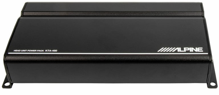 Alpine iLX-407 + Alpine KTA-450 Power Pack Amplifier Image 3