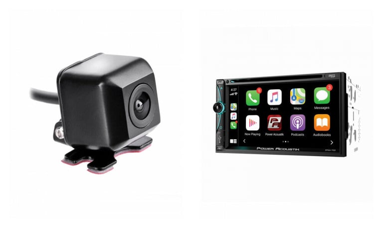 Power Acoustik CPAA‐70D Stereo + 50% off an NVX XCADJ1 Backup Camera Image 1