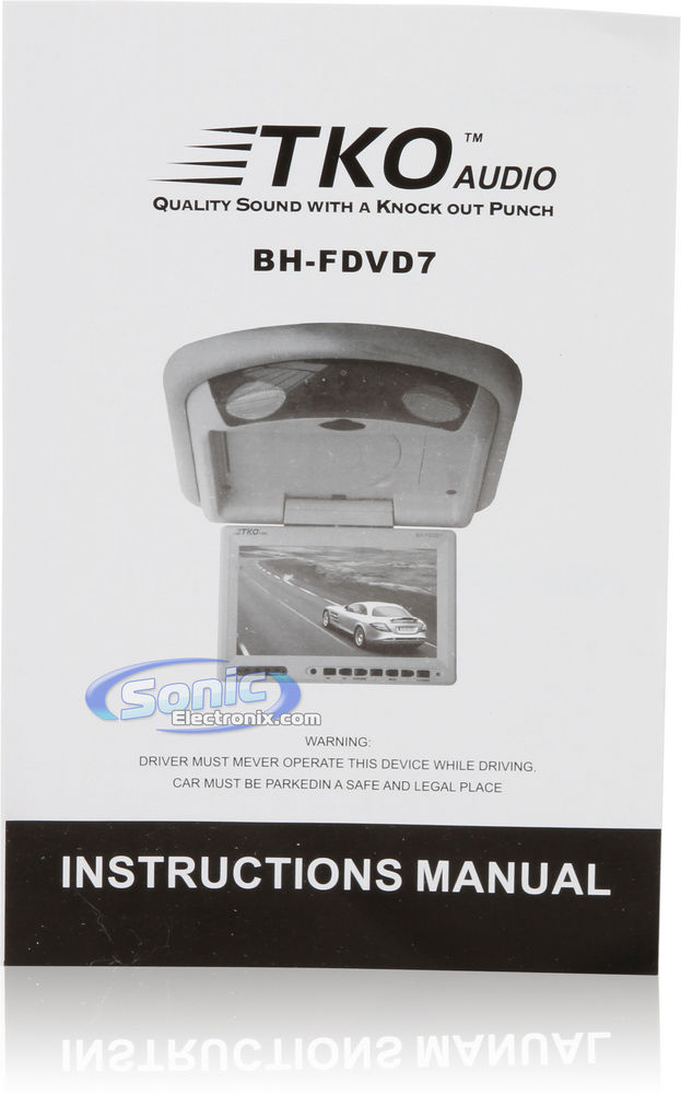 TKO Audio BH-FDVD7 (Gray) Image 7