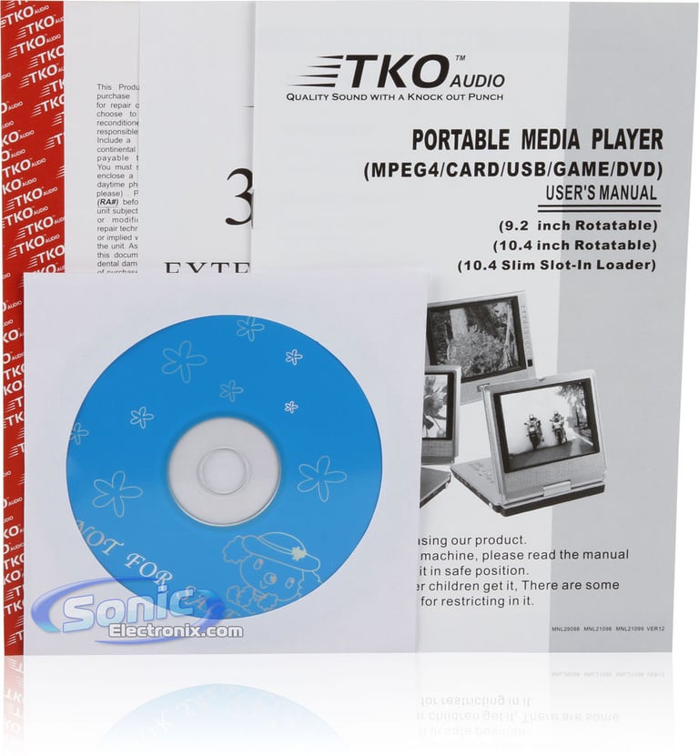 TKO Audio BH-DVD104T Image 16