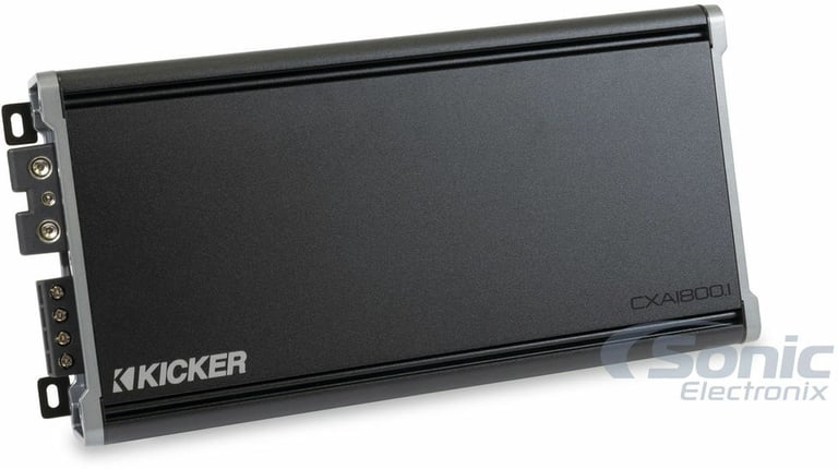 Kicker 46CXA18001 with Amplifier Wiring Kit Image 2