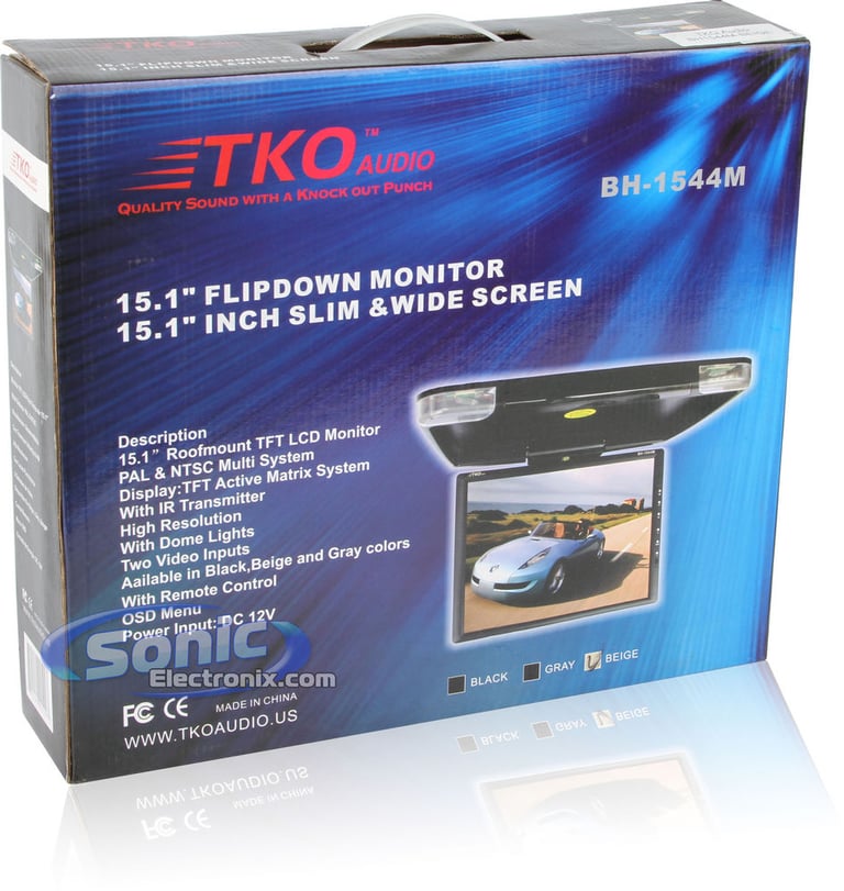 TKO Audio BH-1544M (Beige) Image 6
