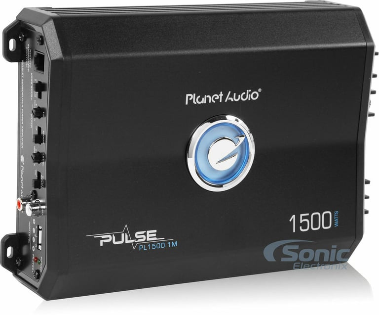 Planet Audio PL1500.1M with Amplifier Wiring Kit Image 12