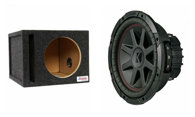 Kicker CompVR CVR104 (43CVR104) + Atrend 10SQV Image 1