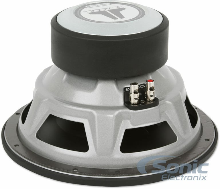 JL Audio 10W3v3-4 10" 4-Ohm Subwoofer + FREE  Atrend 10" Vented Sub Enclosure Image 4