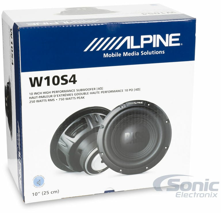 Alpine W10S4 with Ported Enclosure Image 16