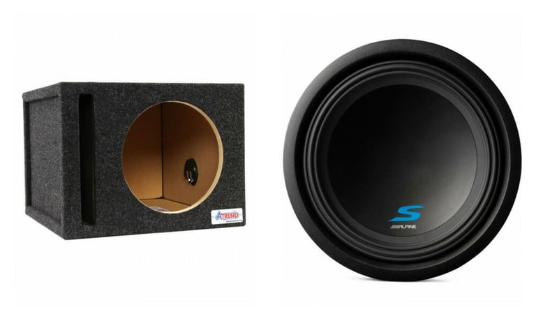 Alpine S-W10D2 with Ported Enclosure Image 1