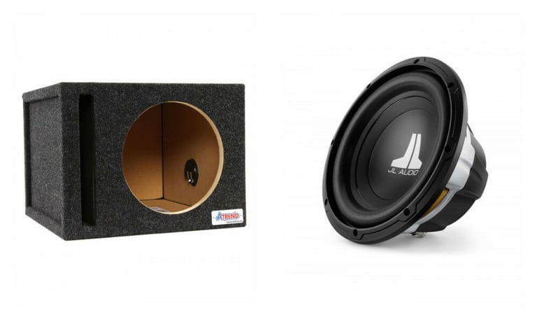 JL Audio 10W0v3-4 with Ported Enclosure Image 1