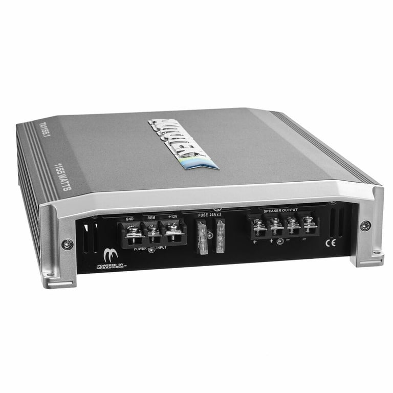 Autotek TA-1155.1 Amplifier with Belva 4 Gauge Amp Kit Image 16