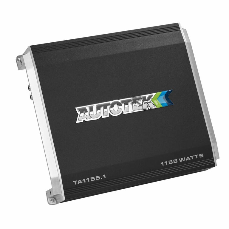 Autotek TA-1155.1 Amplifier with Belva 4 Gauge Amp Kit Image 18