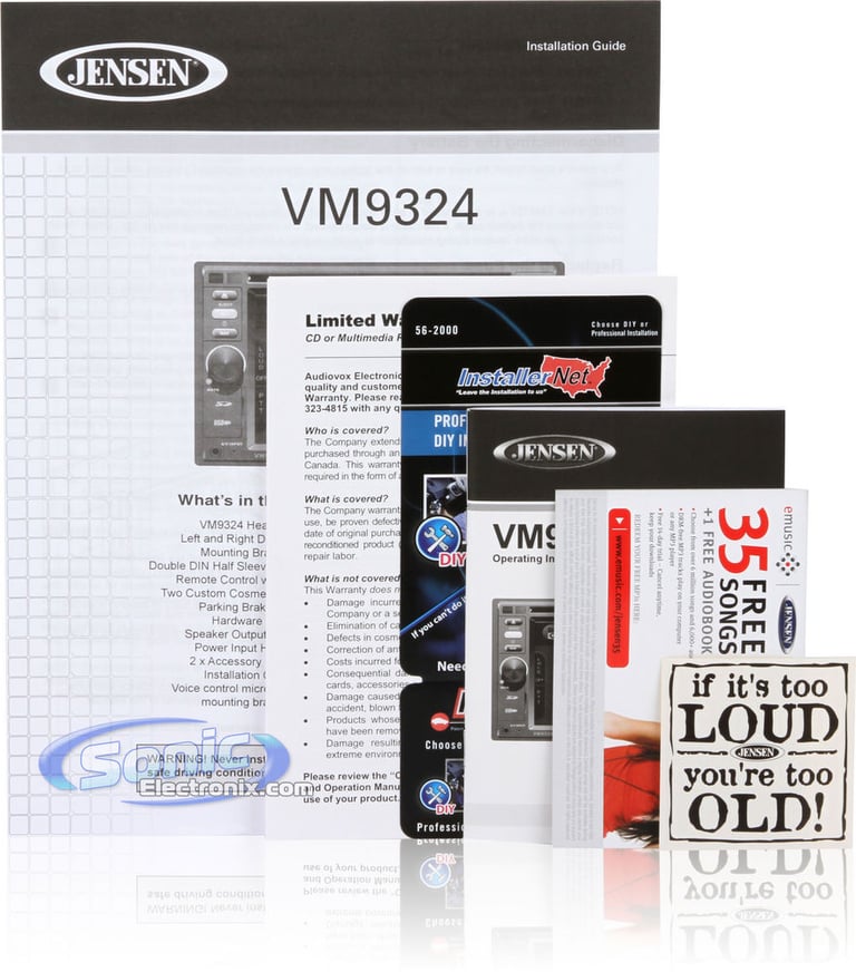 Jensen VM9324 Image 15