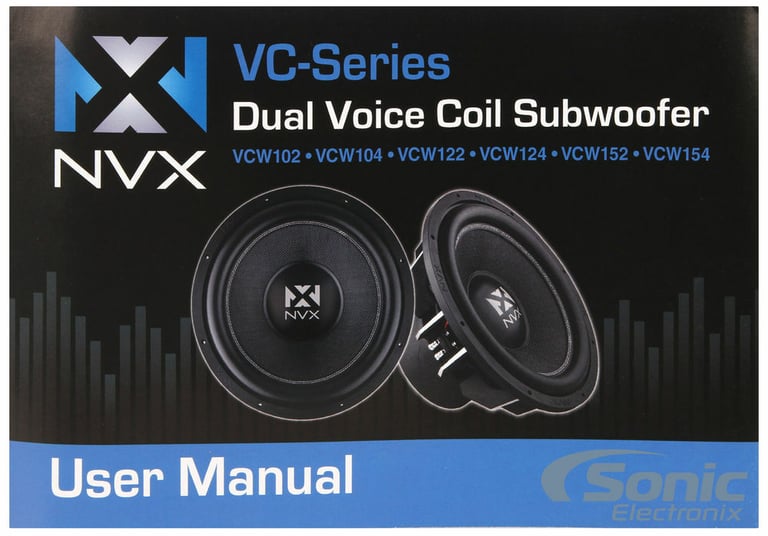 NVX VCW152 Subwoofer + Atrend 15SQV 15" Vented Subwoofer Enclosure Image 21