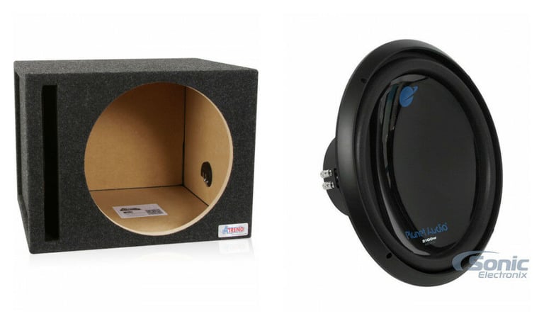 Planet Audio AC15D Subwoofer + Atrend 15SQV Image 1