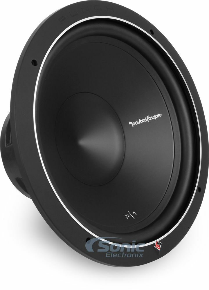 Rockford Fosgate Punch P1S4-15 Sub + Atrend 15SQV 15" Vented Sub Enclosure Image 7