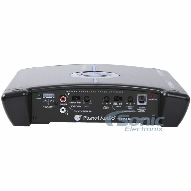 Planet Audio TR1500.1M Amplifier with Amplifier Wiring Kit Image 16