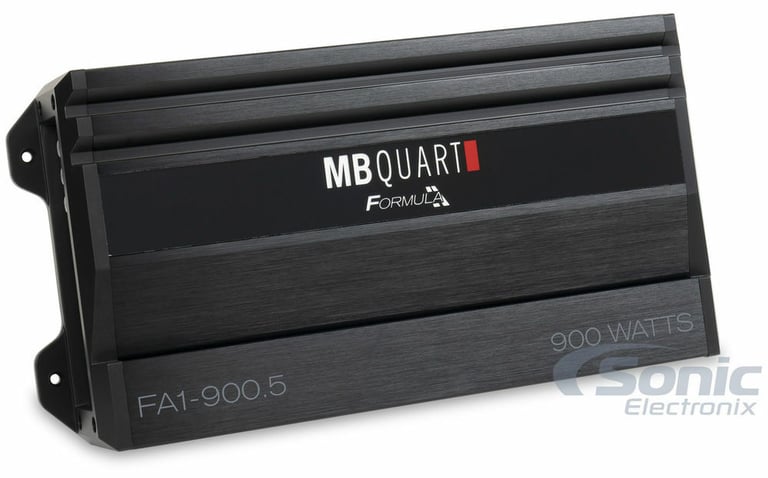 MB Quart FA1-900.5 Amplifier + Free Belva BAK46 4 Gauge Amp Kit Image 10