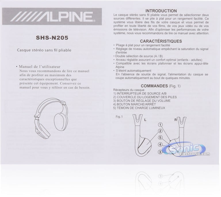Alpine SHS-N205 Image 8