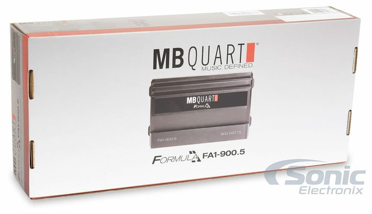 MB Quart FA1-900.5 Amplifier + Free Belva BAK46 4 Gauge Amp Kit Image 17