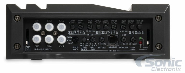 MB Quart FA1-900.5 Amplifier + Free Belva BAK46 4 Gauge Amp Kit Image 11