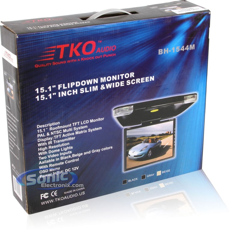 TKO Audio BH-1544M (Black) Image 6