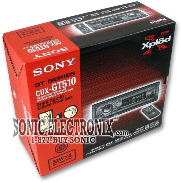 Sony CDX-GT510 Image 6