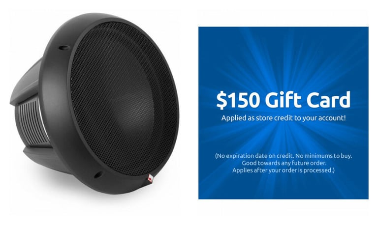 Rockford Fosgate Power T1D415 + Free $150 Gift Card Image 1