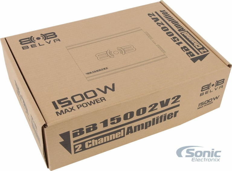 Belva BB15002v2 Amplifier + Belva 4 Gauge Amp Wiring Kit Image 20