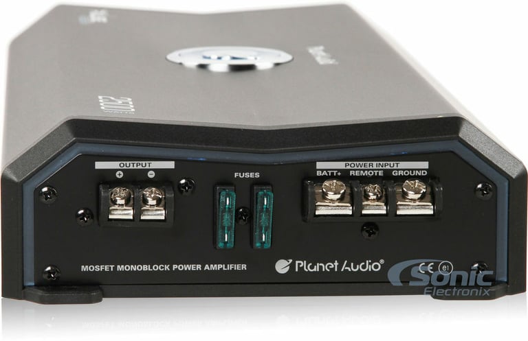 Planet Audio PL2500.1M Amplifier + Belva 1/0 Gauge Amp Wiring Kit Image 15