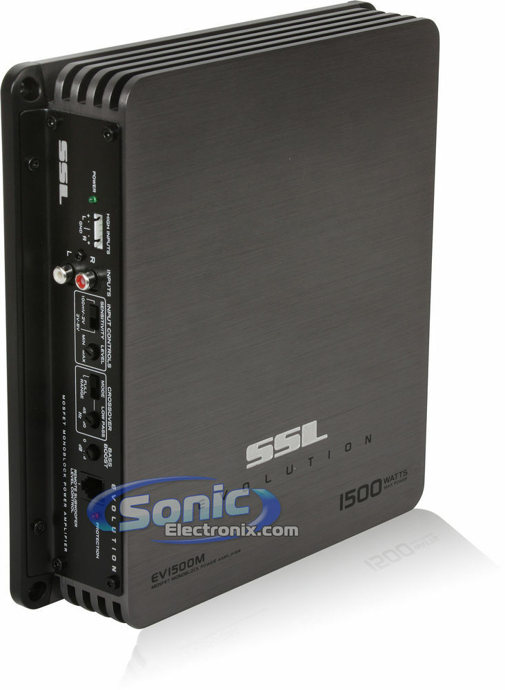 Sound Storm Labs (SSL) EV1500M Amplifier + Belva 1/0 Gauge Amp Kit Image 4