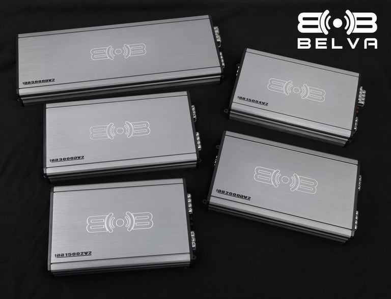 Belva BB15002v2 Amplifier + Belva 4 Gauge Amp Wiring Kit Image 21