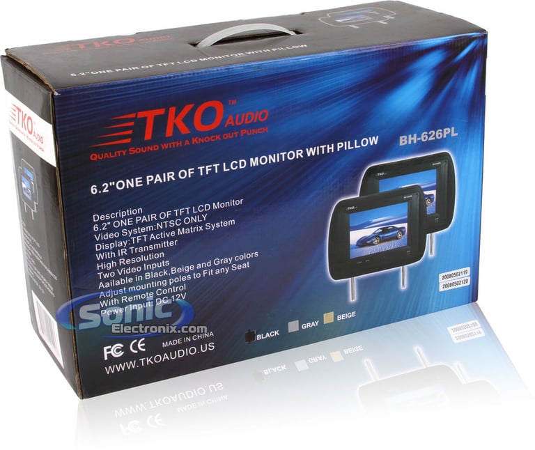 TKO Audio BH-626PL (Black) Image 9