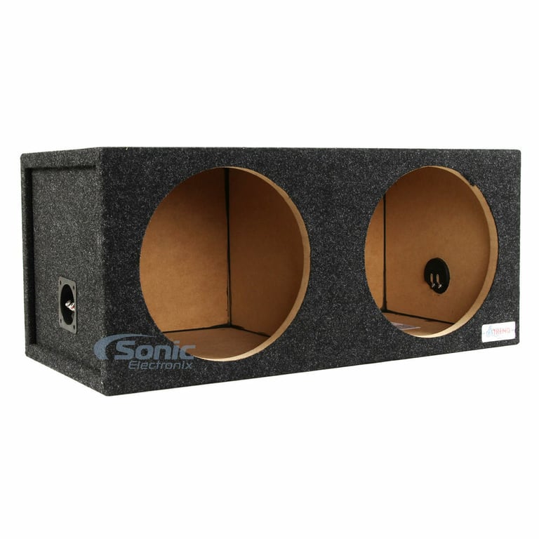 (2) Hifonics HFX12D4BK with Sealed Dual Enclosure Image 2