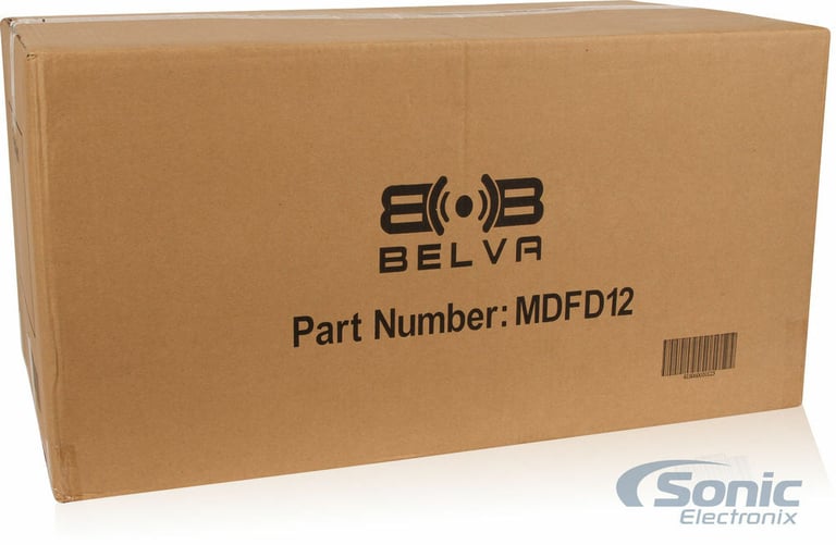 Power Acoustik MOFOS-12D4 12" MOFO Subwoofer + Dual 12" Sealed Enclosure Image 5