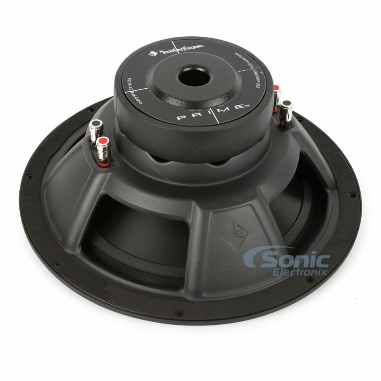 Rockford Fosgate R2D4-12 + NVX XMDFS121 Sealed Single 12" Subwoofer Enclosure Image 5