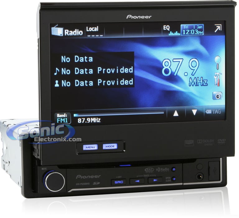 Pioneer AVH-P5200DVD + AVIC-U220 Navigation Package Image 2