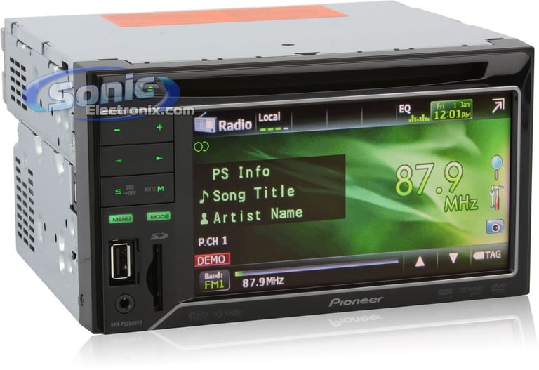 Pioneer AVH-P3200DVD Navigation Package Image 2