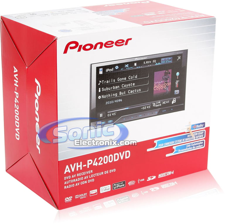 Pioneer AVH-P4200DVD + AVIC-U220 Navigation Package Image 9