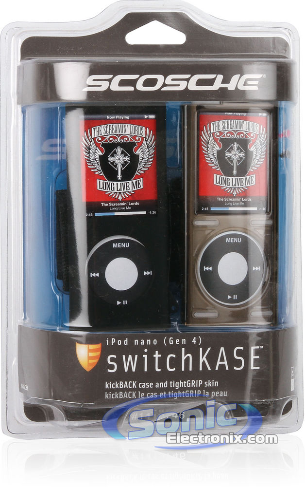 Scosche switchKASE Smoke  kickBACK (IN4SCBK) iPod Case with tightGRIP Image 5
