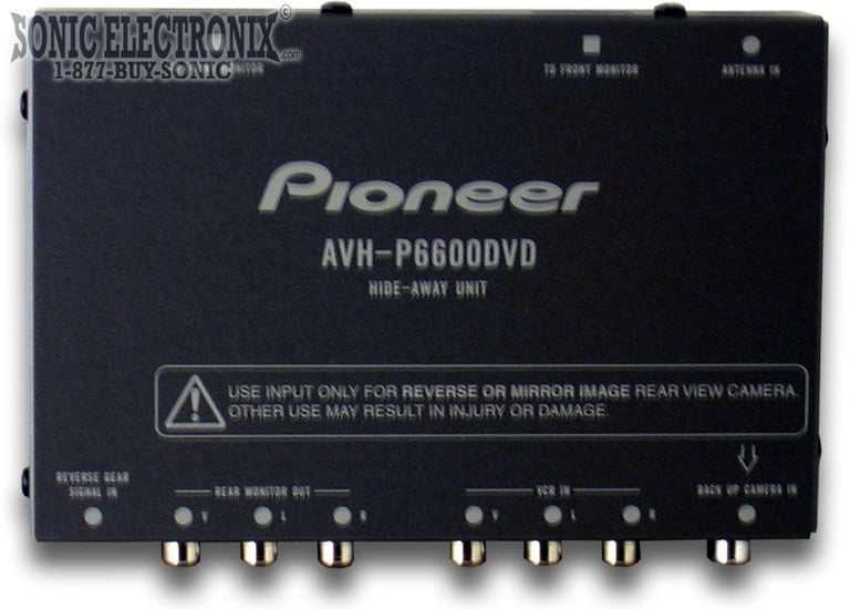 Pioneer AVH-P6600DVD 6.5" LCD Multimedia Unit Image 5
