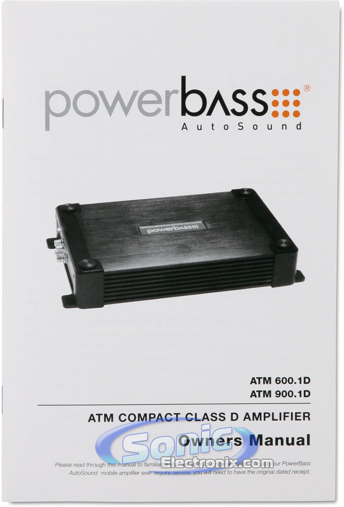 PowerBass ATM600.1D Image 8