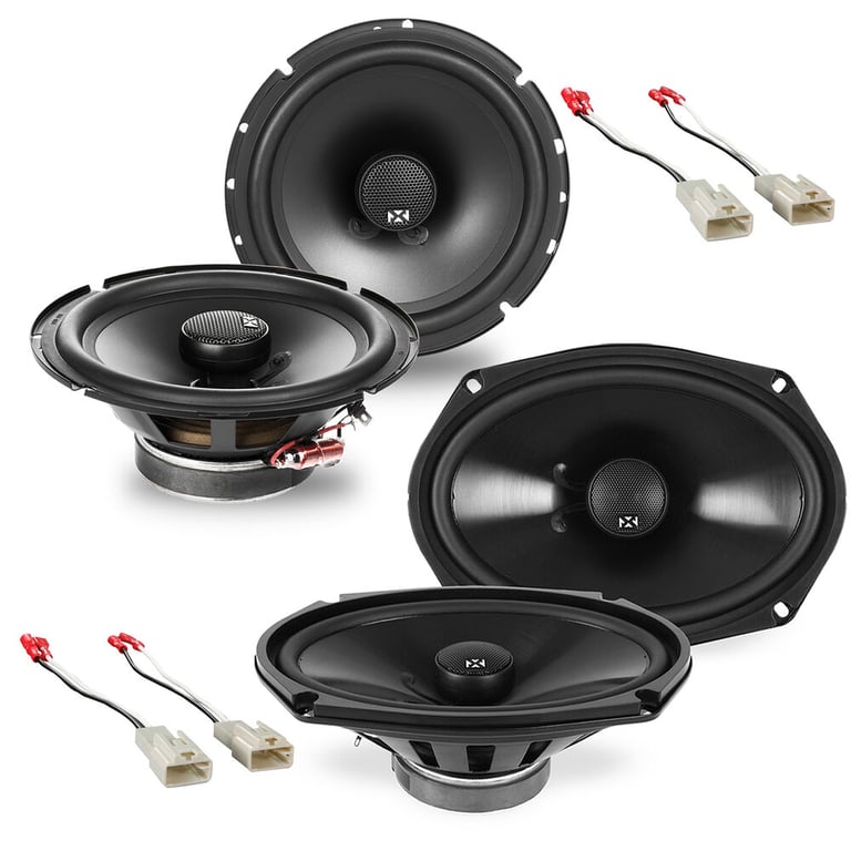 NVX Complete N-Series Speaker Upgrade Kit for 2003-2008 Hyundai Tiburon Image 1