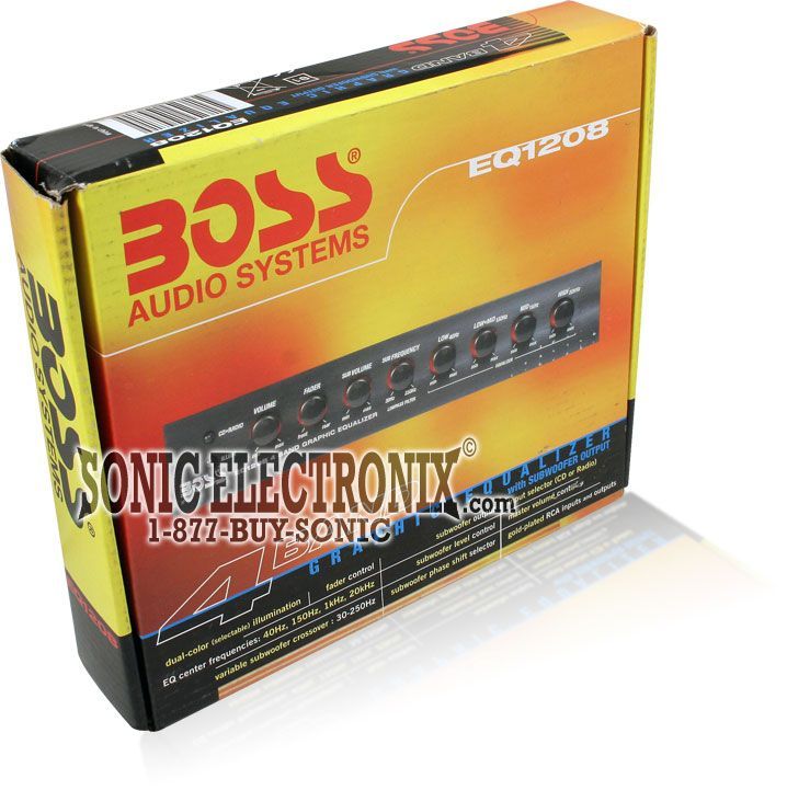 Boss EQ1208 OPEN BOX COMPLETE Image 4