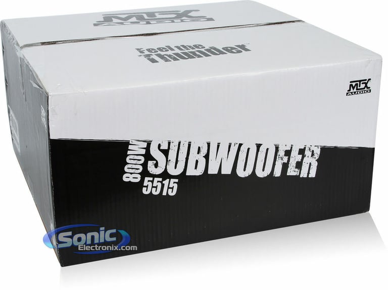 MTX 5515-22 Subwoofer + Belva MDFS15 Image 9